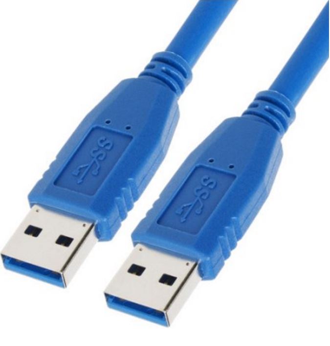 Astrotek USB 3.0 Cable 2m - Type A Male to Type A Male Blue Colour