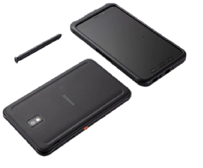 Samsung Galaxy Tab Active3 4G + Wi-Fi 128GB Black - 8' PLS TFT Display, Rugged Design, Supports S-Pen, 4GB RAM, 128GB Memory, 13MP Camera, 5050 mAh B