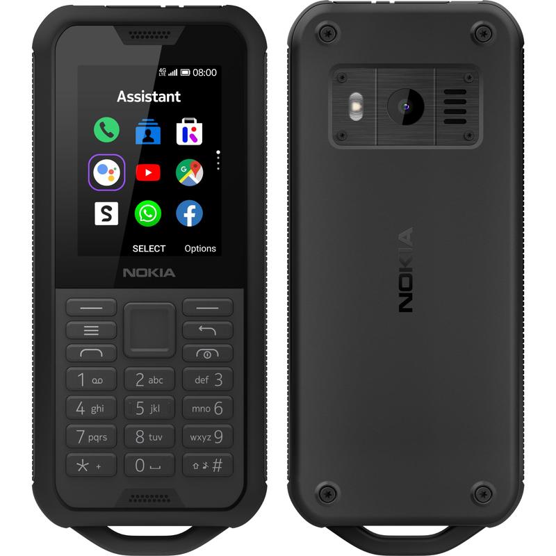Nokia 800 4G Tough Black *AU STOCK*- 2.4' Screen,4GB Memory, 512 MB RAM,  2MP Rear Camera, IP68, drop protection, 2100 mAh Battery