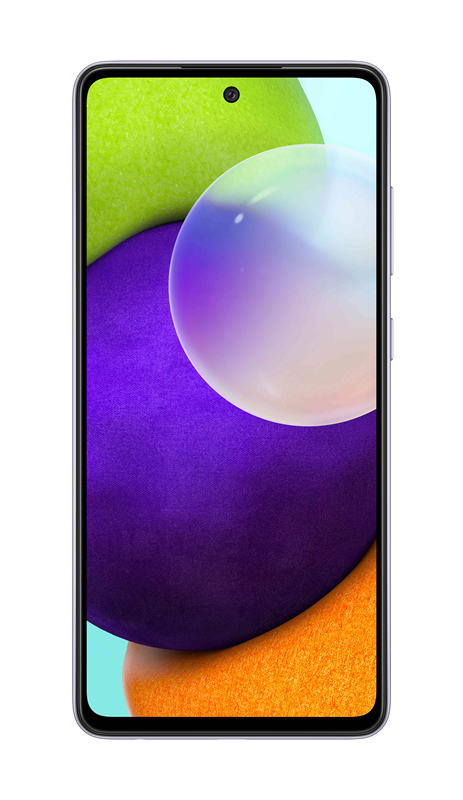 Samsung Galaxy A52 128GB Awesome Violet - 6.5' Super Amoled Display, 8GB/128GB Memory, Dual SIM, Water Resistant IP67, 4500mAh Battery