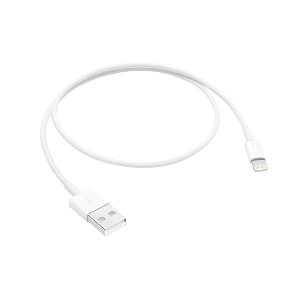 Apple Lightning to USB 0.5M Cable - White