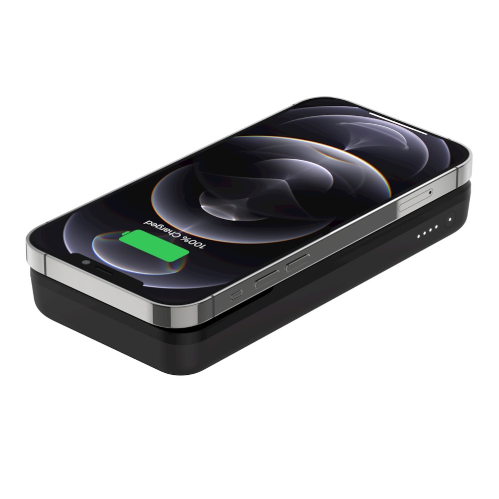 Belkin BOOST↑CHARGE Magnetic Portable Wireless Charger 10,000 mAh - Black, MagSafe Compatible, 7.5W Fast Wireless Charging