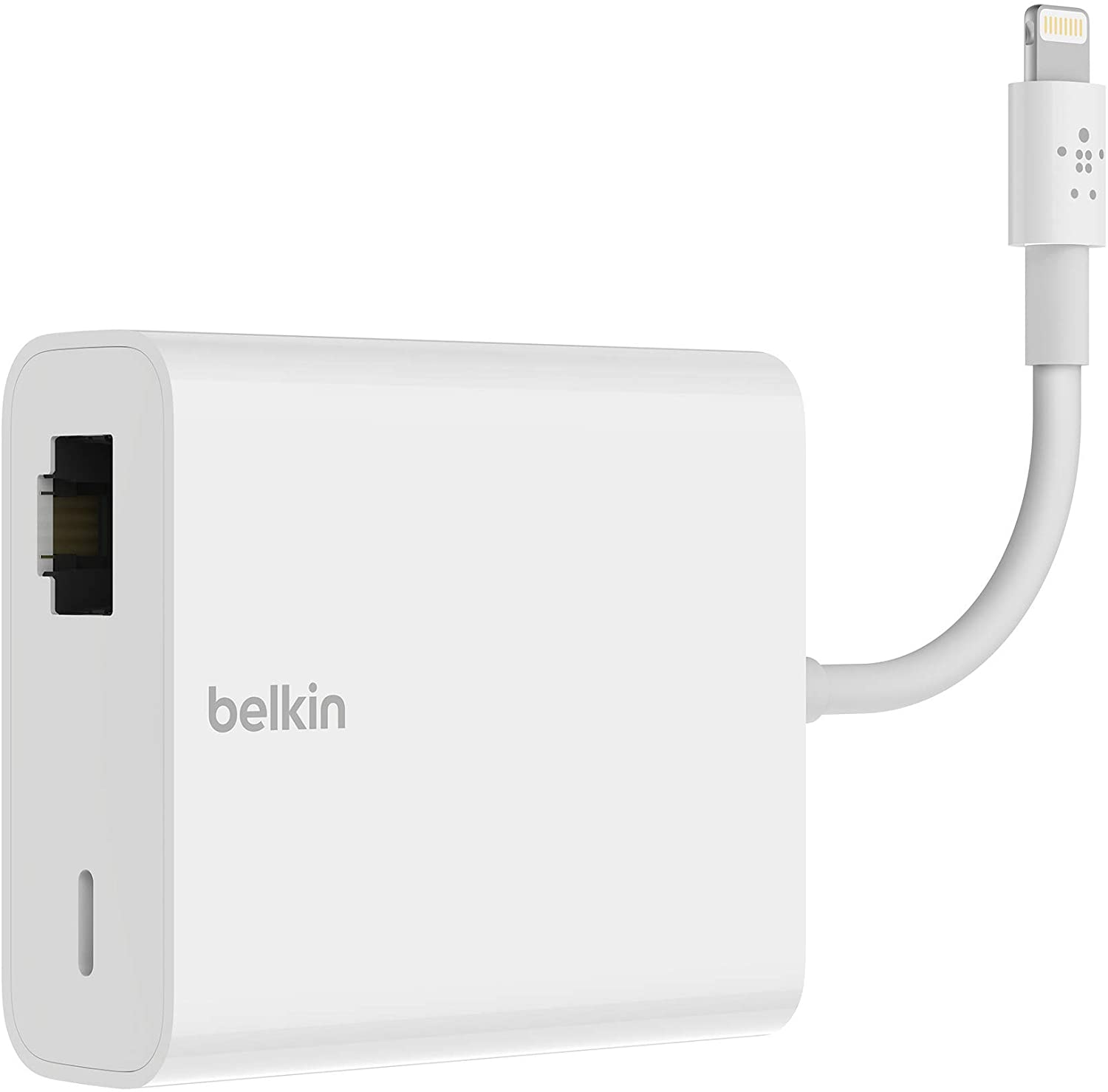 Belkin Ethernet + Power Adapter with Lightning Connector - (B2B165bt)