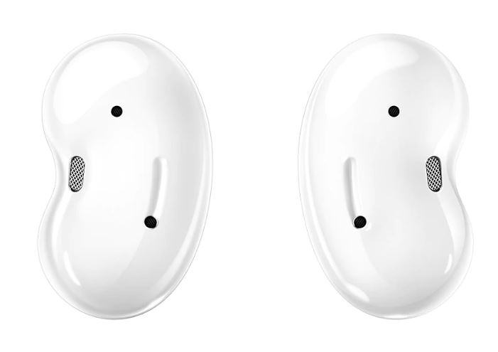 SAMSUNG GALAXY BUDS LIVE MYSTIC WHITE - Iconic Design, Impressive Sound, Secure And Comfortable Fit,Easy Pairing Work With Android and IOS