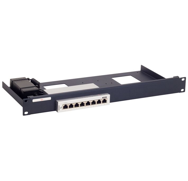 Rackmount.IT Rack Mount Kit for Ubiquiti Unifi Switch 8 / 8-60W (US-8 & US-8-60W), Slots For Up To 2 Devices