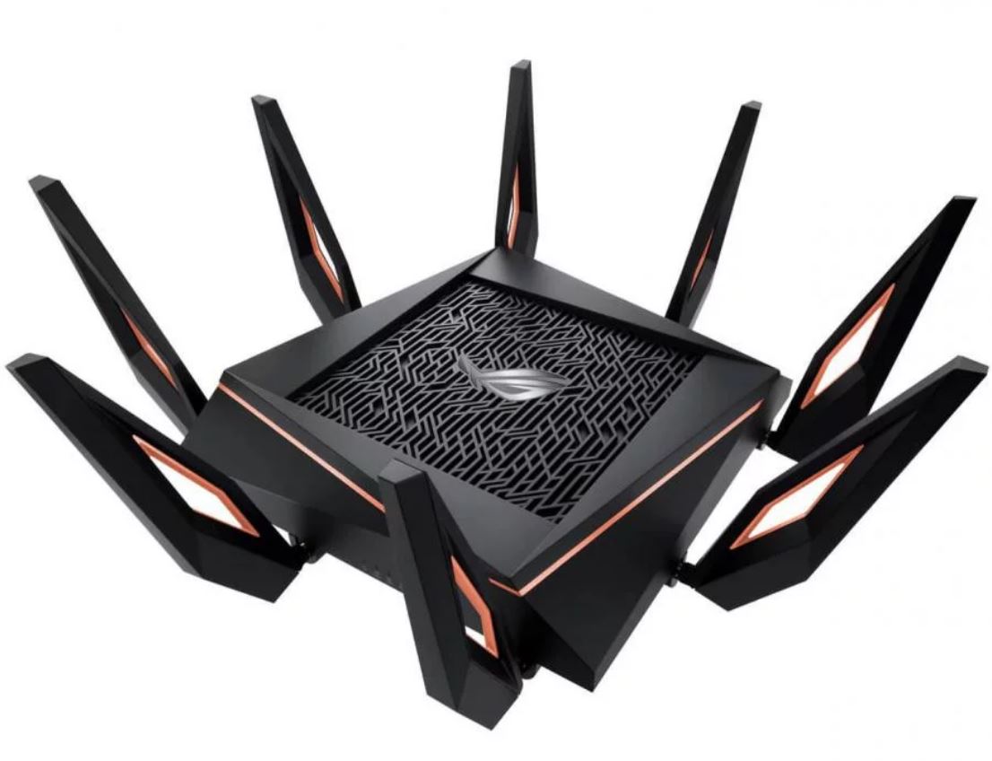 ASUS GT-AX11000 ROG Rapture AX11000 Tri-band Wi-Fi 6 (802.11ax) Gaming Router (WIFI6)