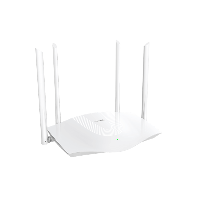 Tenda TX3 AX1800 Dual Band Gigabit Wi-Fi 6 Router, 1201 Mbps/574 Mbps, MU-MIMO, OFDMA, Beamforming, SSID Broadcast, Repeater/WISP/Wi-Fi Router Mode