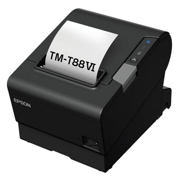 Epson TM-T88VI-IHUB-791 Intelligent ethernet printer with web server, print multi peripheral support server direct print (no Data or AC cable included