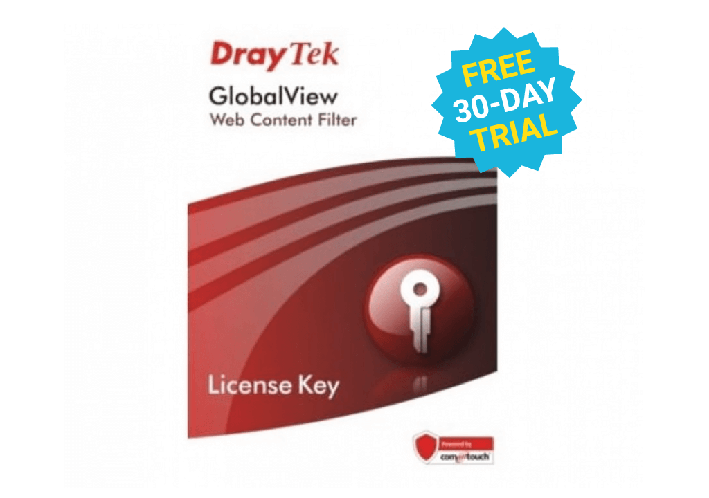 Draytek Web Content Filter Package 1 Year For Vigor2820 / IPPBX2820 / BX 2000 / 2830 / 2832 / 2850 / 2860 / 2920 / 2925 / 3200 / 3220 Series