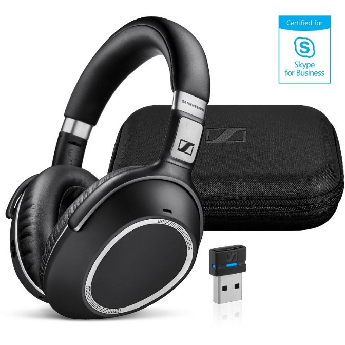 Sennheiser MB 660 (507093) - Dual-Sided, Dual-Connectivity, Wireless, Bluetooth, Adaptive ANC Over-Ear Headset | For Desk/ Mobile Phone & Softphone/PC