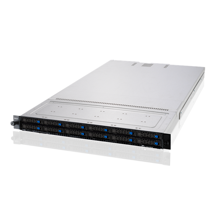 Asus 2U RS700A Rackmount Server, 1RU, Dual Docket AMD EPYC, 12 x 2.5' HS Bays, 4 x 1GB LAN, 1600w RPSU, 3 Year Warranty