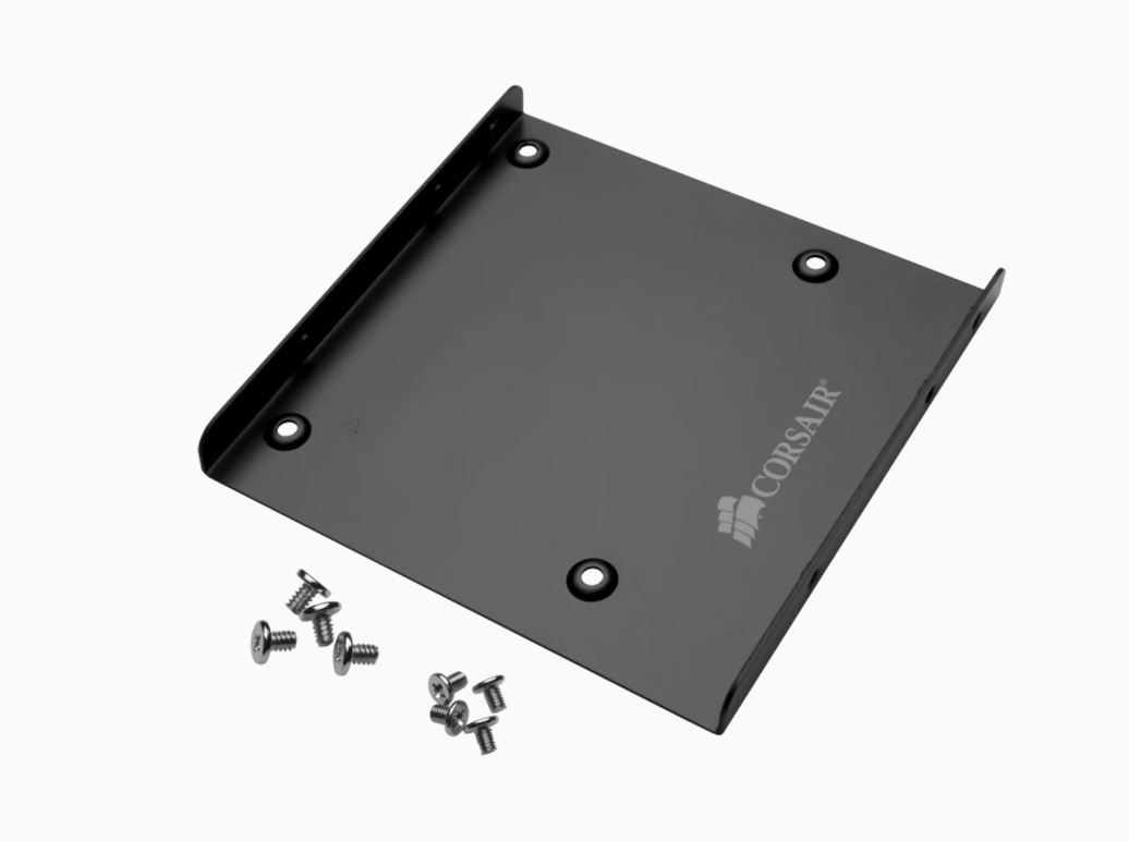 Corsair 2.5' to 3.5' HDD SSD Mounting Bracket Adapter Rack Dock Tray Hard Drive Bay for Desktop Computer PC Case
