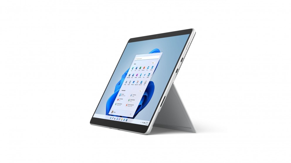 Microsoft Surface Pro 8 13' 2K Touchscreen Intel i5-1135G7 8GB 128GB SSD WIN11 Home Iris Xᵉ Graphics WIFI6 2xTB4 16hrs 889g 1YR WTY Platinum