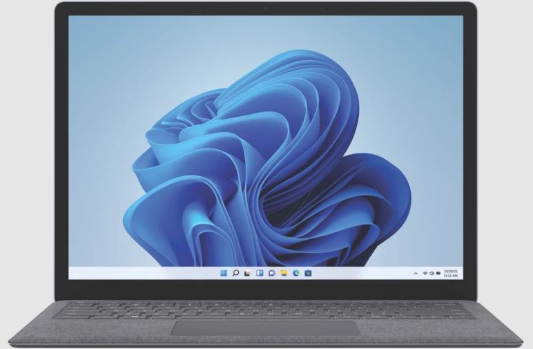 Microsoft Surface Laptop 4 13.5' Touchscreen AMD Ryzen 5 4680U 8GB 256GB SSD WIN11 HOME AMD Radeon Graphics 1 Year Warranty W11H -  Platinum