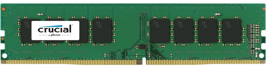 Crucial 4GB (1x4GB) DDR4 UDIMM 2666MHz CL19 1.2V Single Stick Desktop PC Memory RAM
