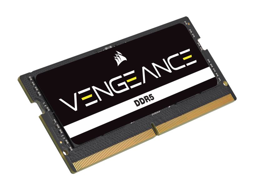 Corsair Vengeance 16GB (1x16GB) DDR5 SODIMM 4800MHz C40 1.1V Notebook Laptop Memory