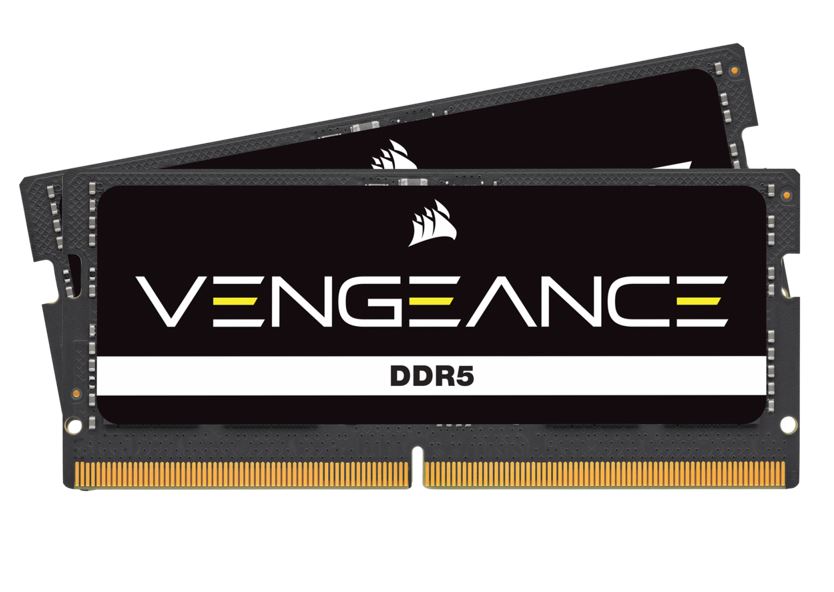 Corsair Vengeance 16GB (2x8GB) DDR5 SODIMM 4800MHz C40 1.1V Notebook Laptop Memory