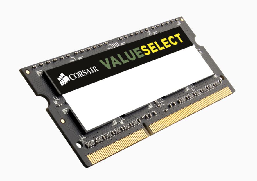 Corsair Value Select 4GB (1x4GB) DDR3 SODIMM 1333MHz 1.5V Notebook Laptop Memory