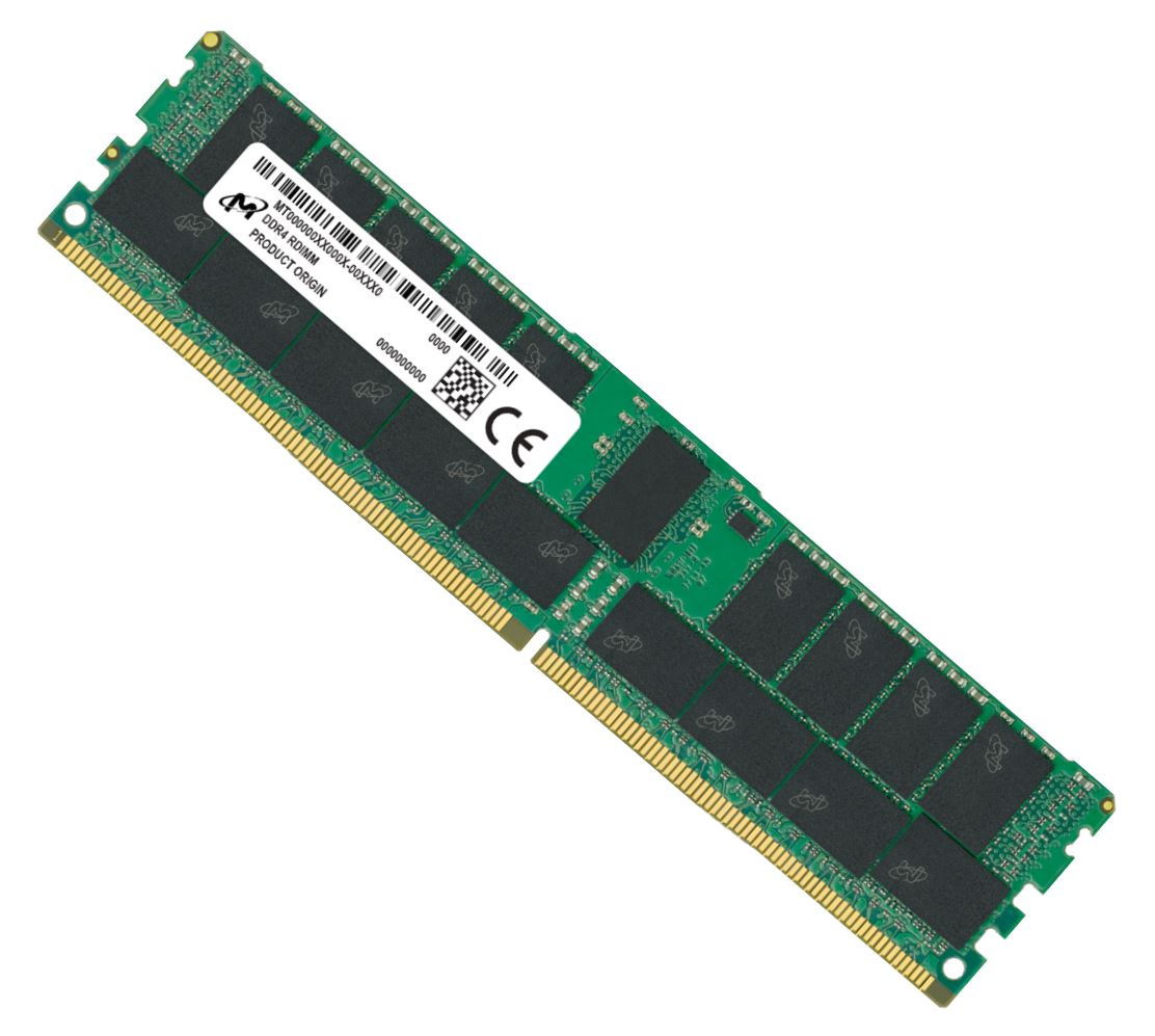 Micron 64GB (1x64GB) DDR4 LRDIMM 2933MHz CL21 2Rx4 ECC Registered Load-Reduced Server Memory 3yr wty