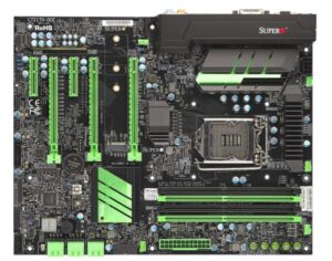 Supermicro Z170 LGA1151 Overclocked, 4x DDR4, M.2, SATA RAID, 3x PCIe x16, 7.1 Audio, USB3.1 (10GBs), ATX