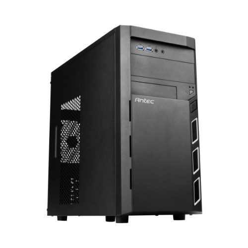 Antec VSK3000 ELITE Micro ATX Case.1x 5.25' External. 4x 3.5' Internal, 2x USB 3.0 Two Years Warranty