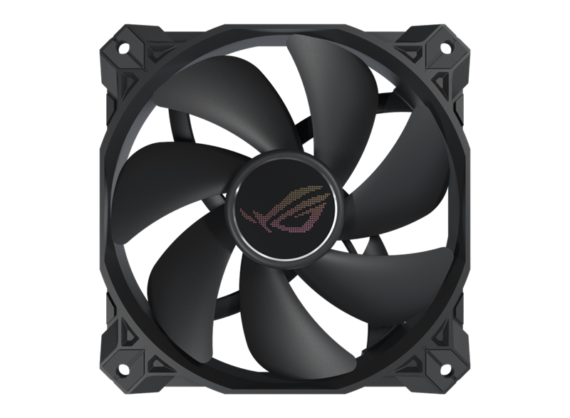 ASUS ROG STRIX XF120 4-Pin PWM Fan for PC Case/Radiator/CPU Cooling, 120x120x25, Whisper Quiet, Anti Vibration, 400,000 Hours, 5 Yr Warranty