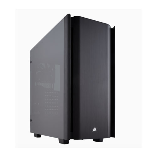 Corsair Obsidian 500D ATX Tempered Glass Case. USB 3.1 Type-C x 1, USB 3.1 x 2.  7 Expansion slots, up to 360mm Radiator, 2 Years Warranty (LS)