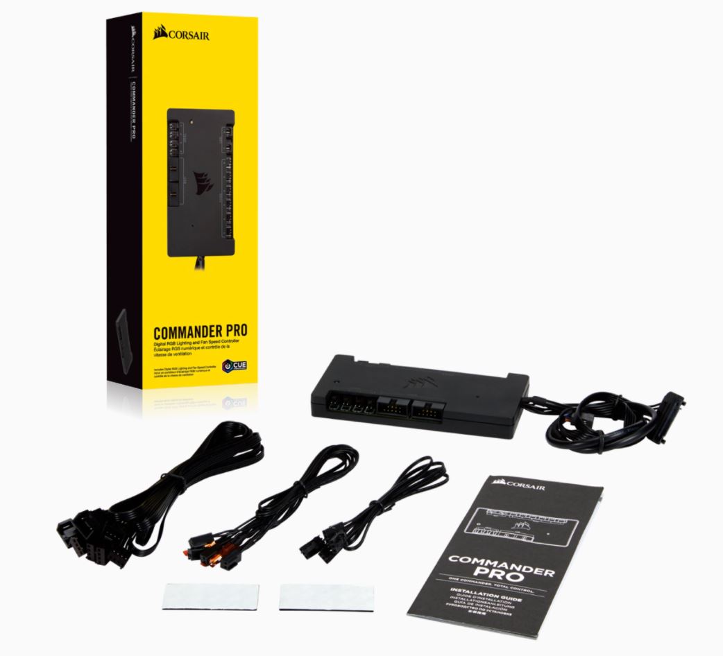 Corsair Commander PRO Digital 6x PWM Fan Hub and RGB Lighting Controller. 2 Years Warranty