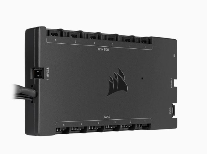 Corsair iCUE Commander CORE XT, Digital Fan Speed and RGB Lighting Controller