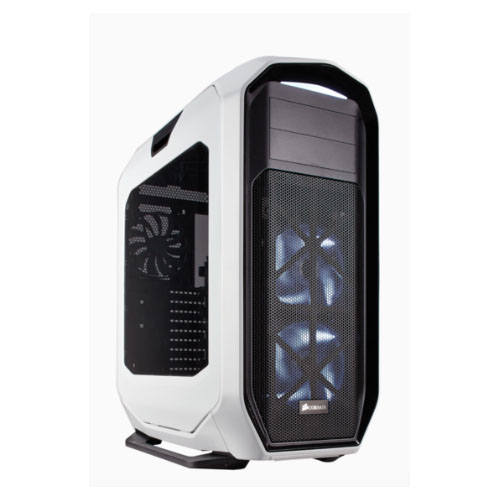 Corsair 780T White E-ATX, XL-ATX Full Tower Case. Supports Dual 360mm Radiator. Up to 11 Hard Drives. PCI Expansion Slots 9 for Multi-VGA (LS)