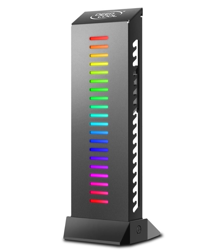 Deepcool GH-01 A-RGB Customizable Addressable RGB LED Lighting Graphics Card Holder / Video Card Holder / VGA Card Holder