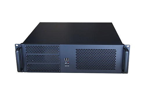 TGC Rack Mountable Server Chassis 3U 390mm Depth, 3x Ext 5.25' Bays, 8x Int 3.5' Bays, 5x Full Height PCIE Slots, MATX MB, ATX PSU