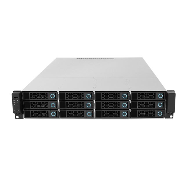 TGC Server Chassis 2RU 12 x 3.5' Hot Swap HDD, 12GB SAS backplane DH-2012-12GB-02. ATX, 2 x 2.5' HDD Internal, FH Expansion Slots, 2U PSU Required