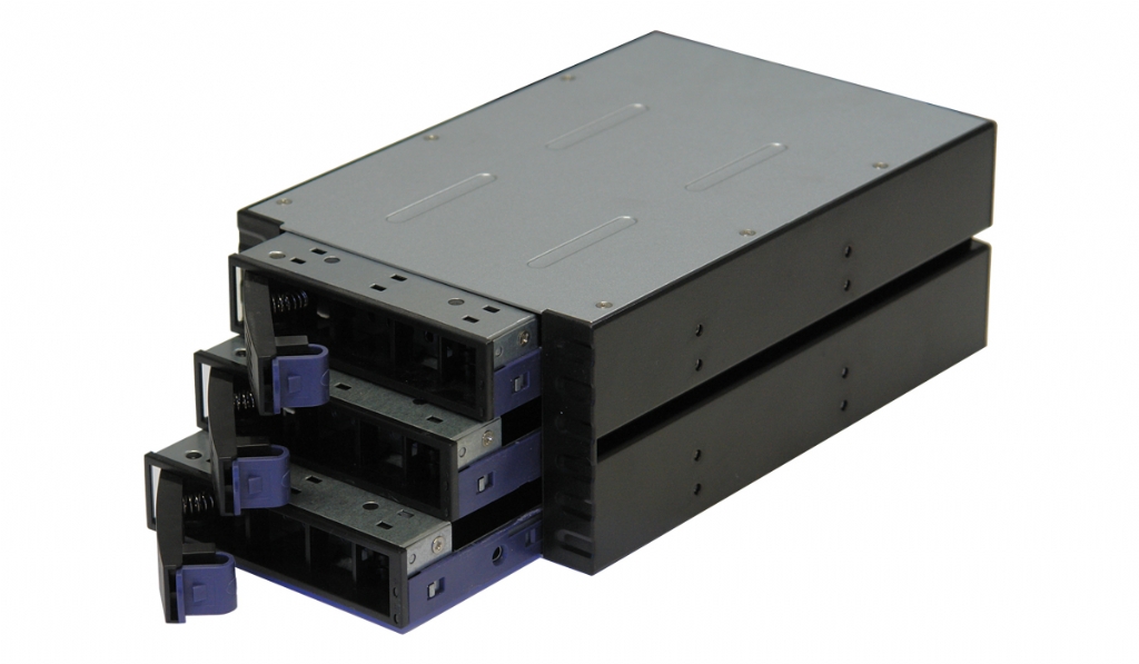 TGC Chassis Accessory SATA Hot Swap Drive Way 2x 5.25' Drive Bay to 3x 3.5' Hot Swap Bays.Suits Non Hot Swap Chassis