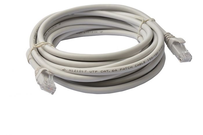 8Ware Cat6a UTP Ethernet Cable 15m Snagless Grey