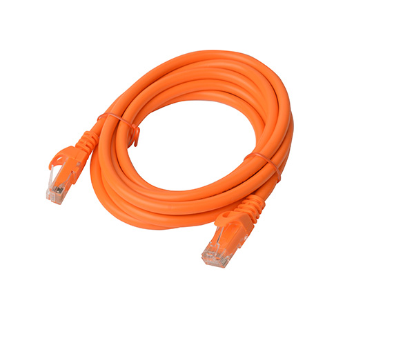 8Ware Cat6a UTP Ethernet Cable 2m Snagless Orange Suitable for networks running at 10Mbps, 100Mbps or 1000Mbp