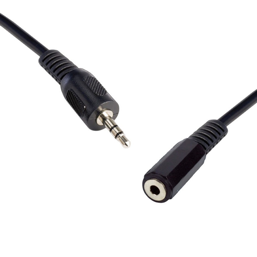 8Ware 3.5 Streo Male to Female 5m Speaker/Microphone Extension Cable