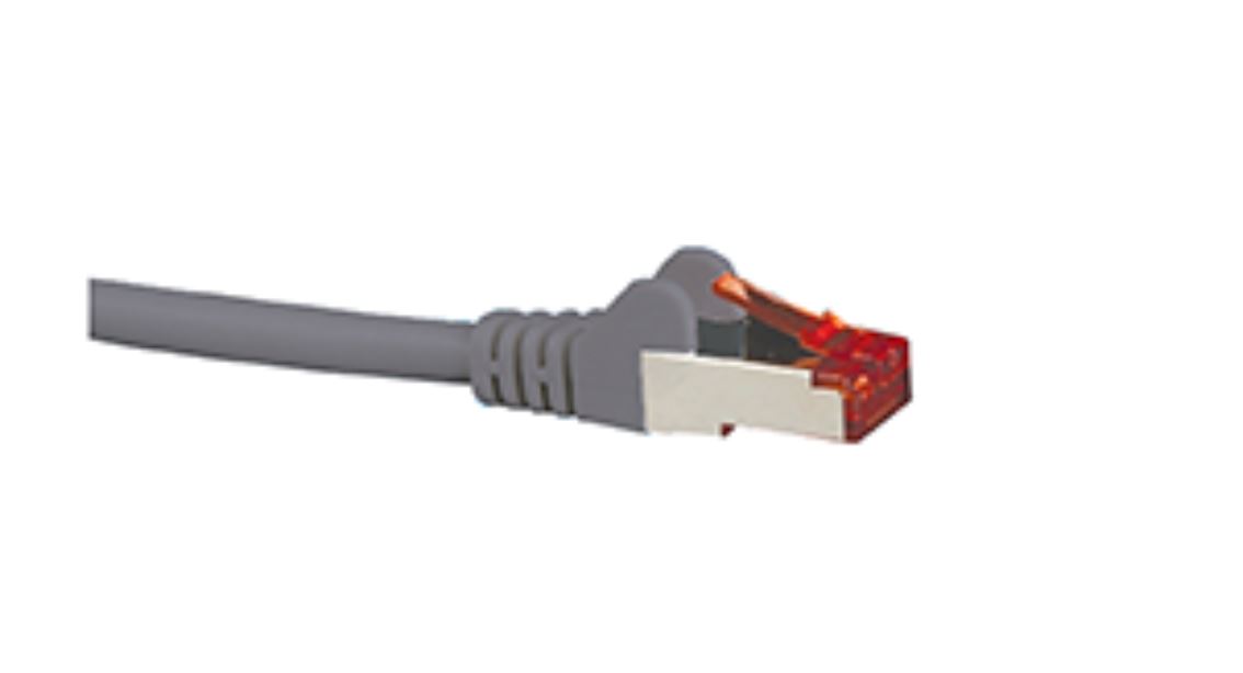 buy Hypertec CAT6A Shielded Cable 0.5m Grey Color 10GbE RJ45 Ethernet Network LAN S/FTP LSZH Cord 26AWG PVC Jacket online from our Melbourne shop