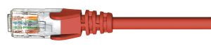 Hypertec 1m CAT6 RJ45 LAN Ethernet Network Red Patch Lead