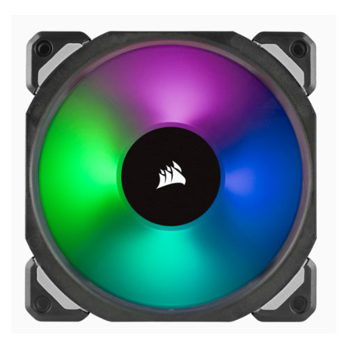 Corsair ML120 PRO RGB 3 Fan Pack with Lighting Node Pro, 120mm Premium Magnetic Levitation RGB LED PWM Fan