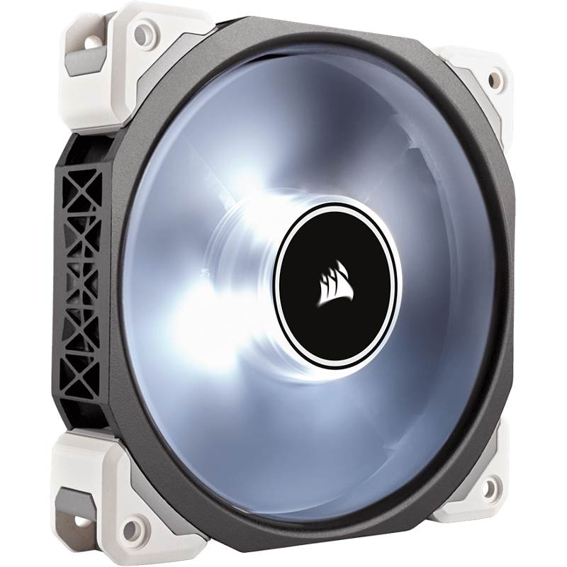 Corsair ML120 Pro LED, White, 120mm Premium Magnetic Levitation Fan