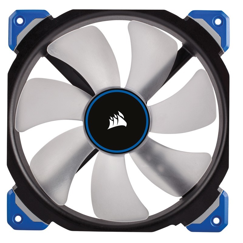 Corsair ML140 Pro LED, Blue, 140mm Premium Magnetic Levitation Fan (LS)