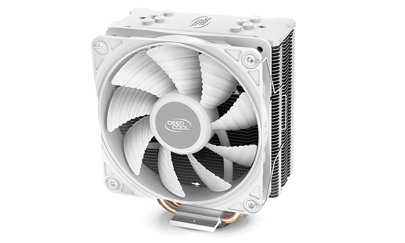 Deepcool Gammaxx GTE V2 White Non RGB CPU Cooler Intel LGA1200/1151/1150/1155/1366 AMD AM4/AM3+/AM3/AM2+/AM2/FM2+/FM2/FM1