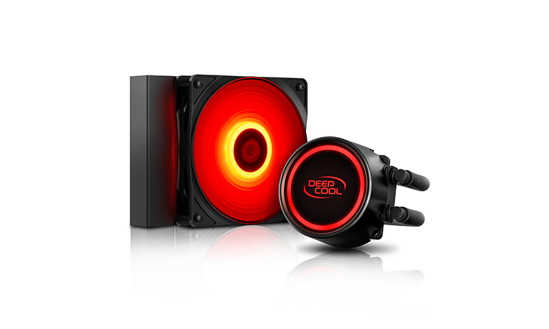 Deepcool GAMMAXX L120T RED Liquid Cooler Intel LGA1366/LGA115X/1200 AMD AM4 AM3+ AM3 AM2+ AM2 FM2+ FM2 FM1