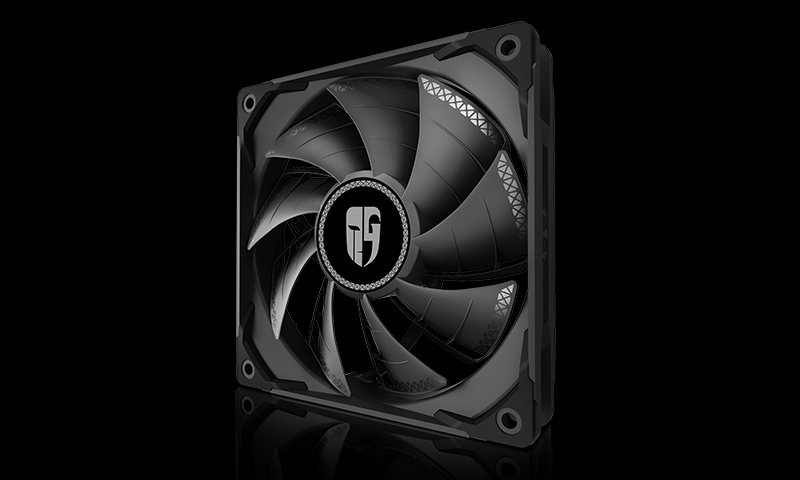 Deepcool TF 120S Black Colour The Beast Unleasing Radiator Fan 120mm, Low Noise