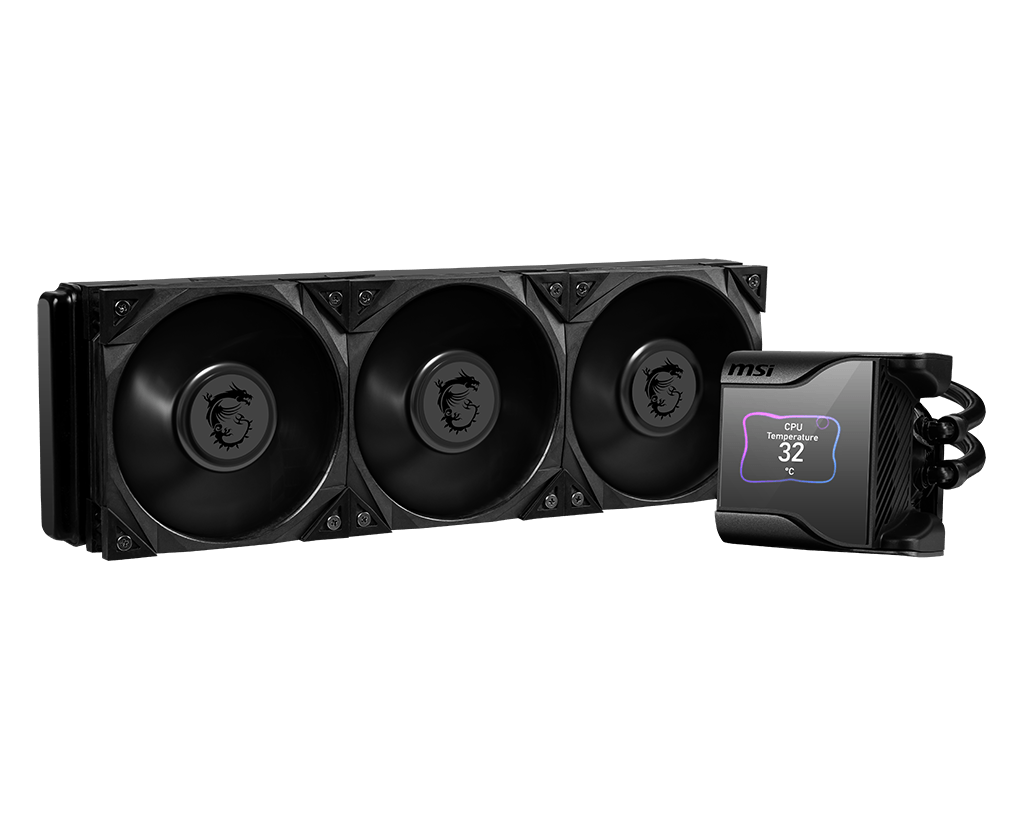 MSI MEG CORELIQUID S360 Liquid Cooler, LGA 1150/1151/1155/1156/1200/1700, LGA 2011/2011-3/2066, AM4/FM2+/FM2/FM1/AM3+/AM3/AM2+/AM2/SocketTR4/sTRX4/SP3