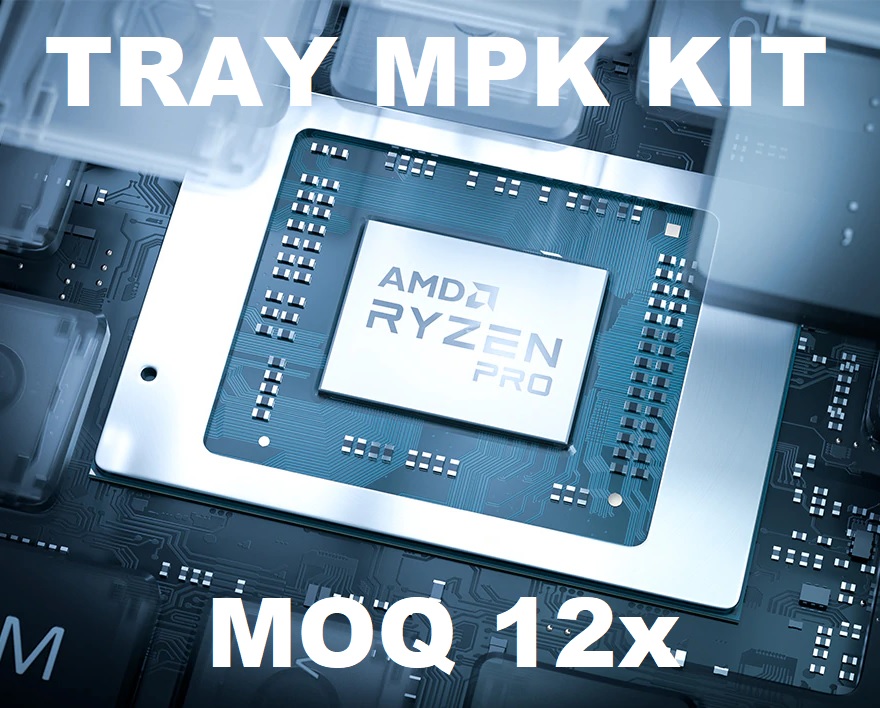 (MOQ 12x If Not Installed On MBs) AMD Ryzen 5 5600G AM4 CPU, 4.4GHz, 19MB, 65W TRAY CPU+FAN MPK KIT (AMDCPU) (RYZEN5000)(AMDAPU)(TRAY-P)