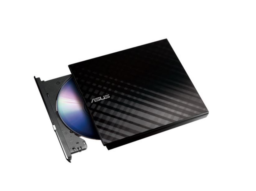 ASUS SDRW-08D2S-U LITE/BLACK/ASUS External DVD Writer, Portable 8X DVD Burner With M-DISC Support, For Windows and Mac OS