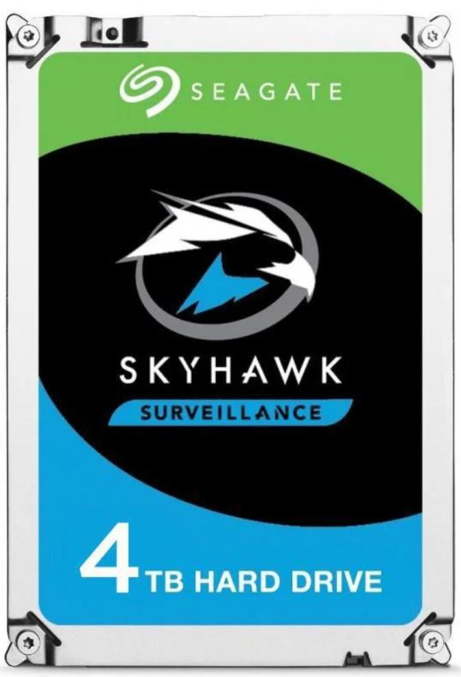 Seagate 4TB 3.5' SkyHawk 256MB SATA3 Surveillance Optimized, NVR Ready, ImagePerfect, RVS HDD (ST4000VX013)