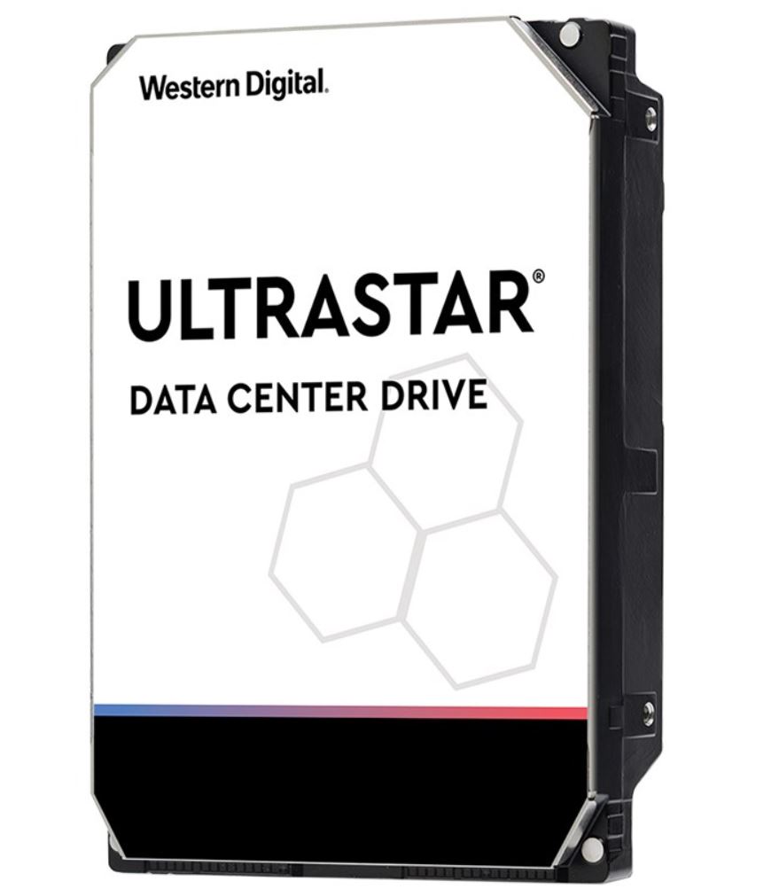 Western Digital WD Ultrastar 12TB 3.5' Enterprise HDD SATA 256MB 7200RPM 512E SE DC HC520 24x7 Server 2.5mil hrs MTBF 5yrs wty HUH721212ALE604